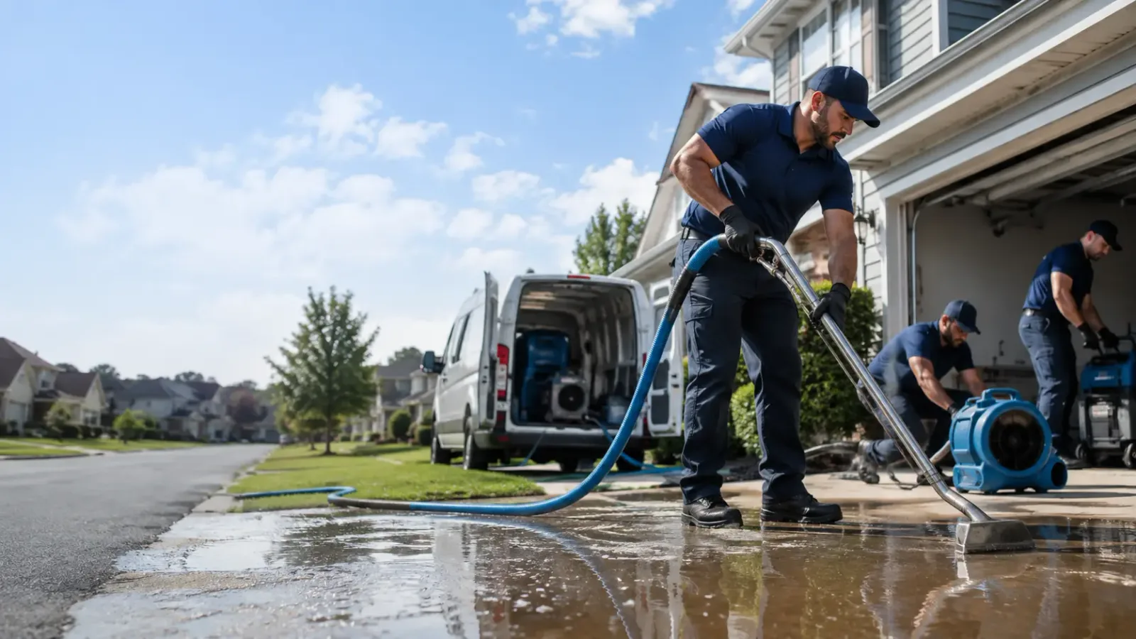 Flood Damage Restoration in Brownell, KS